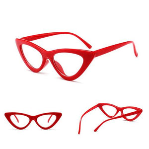 Retro PeeK-a- Boo Cat Eye Sunglasses