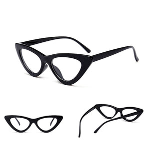 Retro PeeK-a- Boo Cat Eye Sunglasses