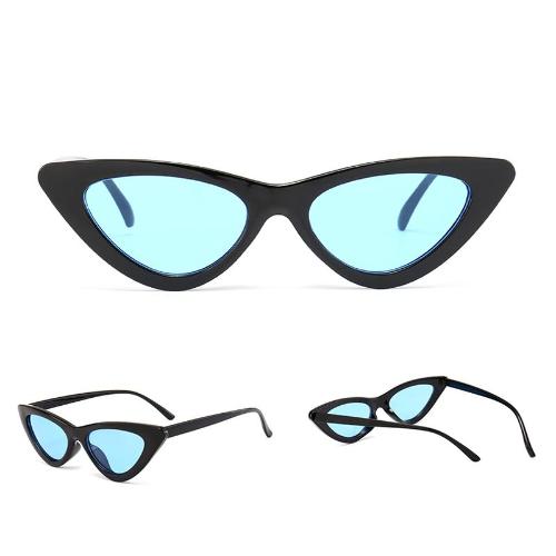 Retro PeeK-a- Boo Cat Eye Sunglasses
