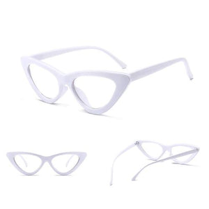 Retro PeeK-a- Boo Cat Eye Sunglasses
