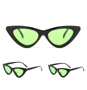 Retro PeeK-a- Boo Cat Eye Sunglasses