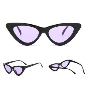 Retro PeeK-a- Boo Cat Eye Sunglasses
