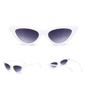 Retro PeeK-a- Boo Cat Eye Sunglasses