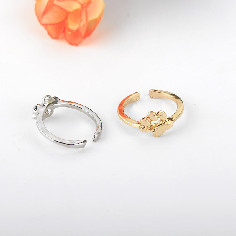 Cat/Dog Paw Ring (Resizable)