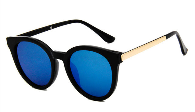 cat eye pink sunglasses woman shades mirror female square sun glasses for women coating oculos 2017 fashion brand sunglasses