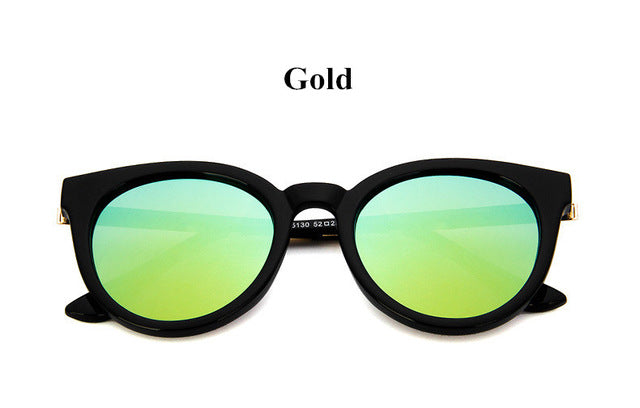 cat eye pink sunglasses woman shades mirror female square sun glasses for women coating oculos 2017 fashion brand sunglasses