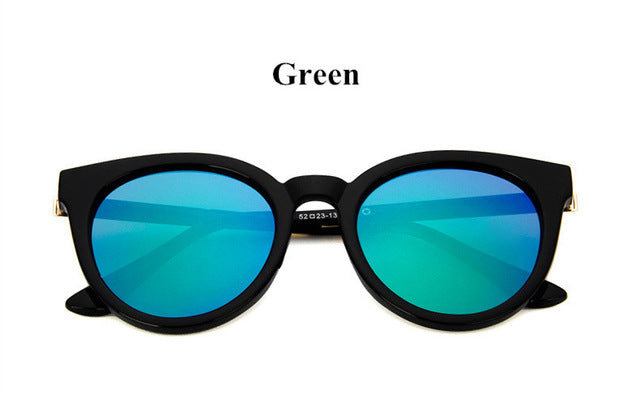 cat eye pink sunglasses woman shades mirror female square sun glasses for women coating oculos 2017 fashion brand sunglasses