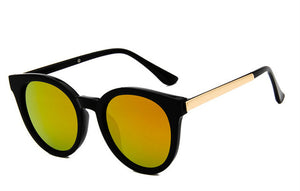 cat eye pink sunglasses woman shades mirror female square sun glasses for women coating oculos 2017 fashion brand sunglasses