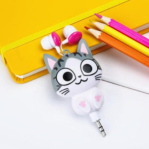 Retractable Cat Earphones