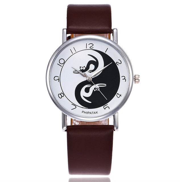 Cats & Tai Chi a watch that encompasses both the Beauty & Love of Cats 