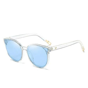 Flat Top Cat Eye Sunglasses New Luxury Colors For 2018