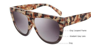 'Intellectual Chic" Cat Eye Glasses Clear & Shaded