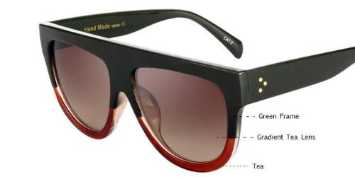 'Intellectual Chic" Cat Eye Glasses Clear & Shaded