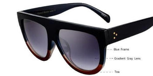 'Intellectual Chic" Cat Eye Glasses Clear & Shaded