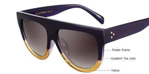 'Intellectual Chic" Cat Eye Glasses Clear & Shaded