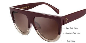 'Intellectual Chic" Cat Eye Glasses Clear & Shaded