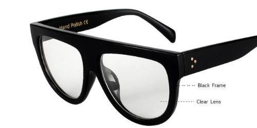 'Intellectual Chic" Cat Eye Glasses Clear & Shaded