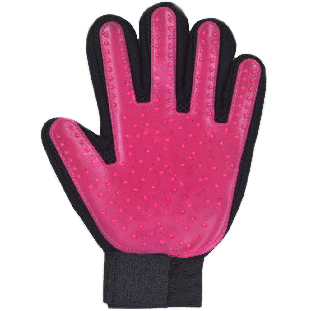 Pet Deshedding & Massaging Mitt (Great for Cats/Dogs)