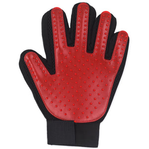 Pet Deshedding & Massaging Mitt (Great for Cats/Dogs)