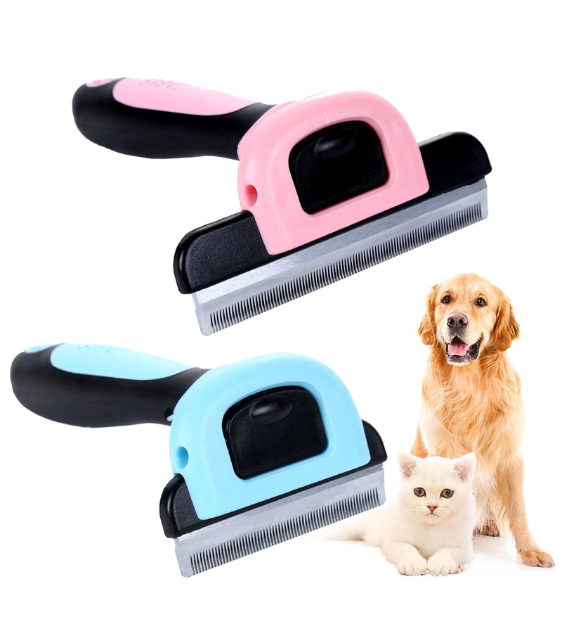 Cat/Dog Grooming Comb With Detachable Clipper Attachment
